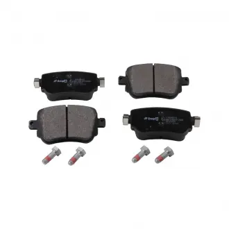 Комплект тормозных колодок, дисковый тормоз JP GROUP 1163708710 (фото 1)