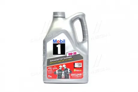 Олива моторна 1 5W30 5л MOBIL 155143