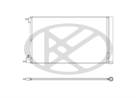 Радіатор кондиціонера KOYORAD CD460637