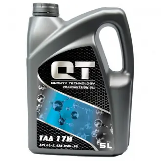 Масло трансмиссионное для МКПП 85W90 GL5 5л QT-OIL QT2585905