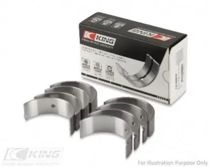 Вкладыши шатунные комплект KING OPEL Astra, Corsa, Kadett 1,2i-1,4 -09 King CR4147AM0.5