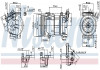 Компресор кондиціонера First Fit NISSENS 890051 (фото 6)