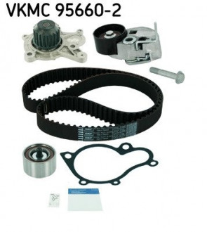 Комплект (ремень + ролик + помпа) SKF VKMC 95660-2