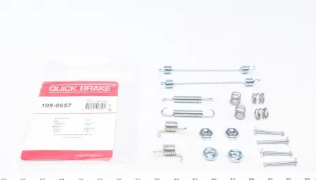 Р / к барабанных тормозов. колодок QUICK BRAKE 105-0657