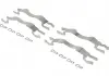 Р / к дисковых тормозов. колодок QUICK BRAKE 109-0909 (фото 1)