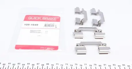 Р / к дисковых тормозов. колодок QUICK BRAKE 109-1649