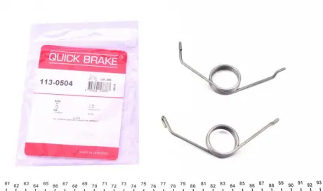 Монтажная пружинка суппорта QUICK BRAKE 113-0504