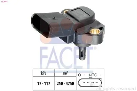 Датчик абсолютного давления FACET 10.3071