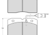 Тормозные колодки к-кт. STARLINE BD S275 (фото 1)