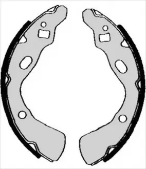 Тормозные колодки к-кт. STARLINE BC 05680