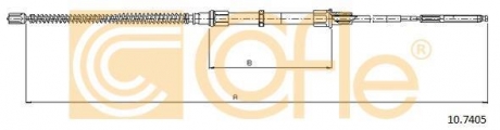 Трос стояночного тормоза COFLE 10.7405 (фото 1)