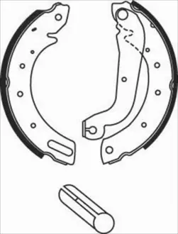 Фото 1 - тормозные колодки к-кт. STARLINE BC 07640 Тормозные колодки к-кт. STARLINE BC 07640 (фото 1)