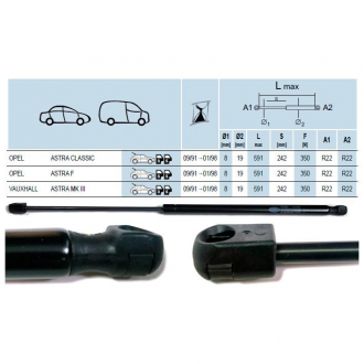 Амортизаторы багажника MAGNETI MARELLI GS0076