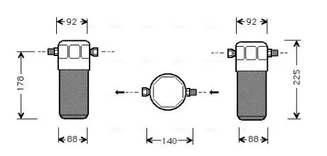 Осушитель кондиционера AVA COOLING AI D154