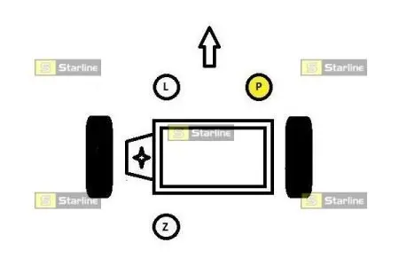 Опора двигуна та КПП STARLINE SM 0041