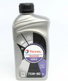 Масло трансмиссионное TRANSMISSION GEAR 8 75W-80 1л TOTAL 214082