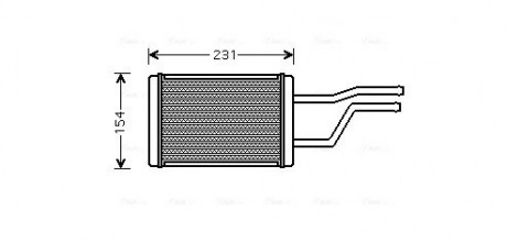 Радиатор отопления AVA COOLING TO 6326