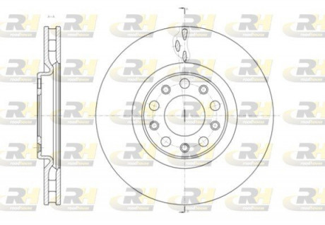 Гальмівний диск ROADHOUSE 6142710