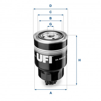 Топливный фильтр UFI 24.444.00