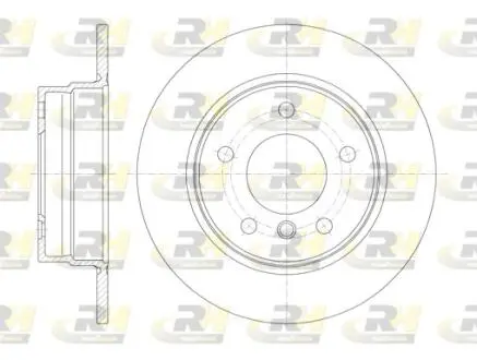Тормозной диск ROADHOUSE 6101300