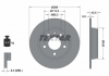 Тормозной диск TEXTAR 92074303 (фото 5)