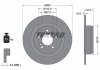 Тормозной диск TEXTAR 92163303 (фото 3)