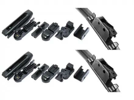 Комплект склоочисників / безкаркасні / 530 • 480 мм / STARLINE ST SR5348PS