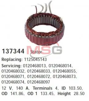 Статор CARGO 137344