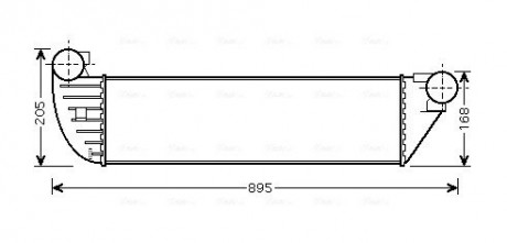 Інтеркулер AVA COOLING RTA 4397