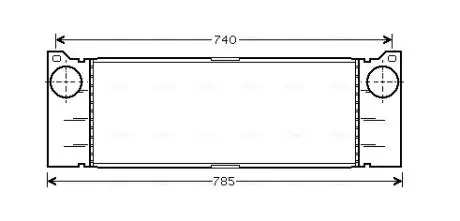 Інтеркулер AVA COOLING MSA 4371