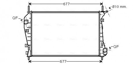 Радиатор AVA COOLING FDA2337 (фото 1)