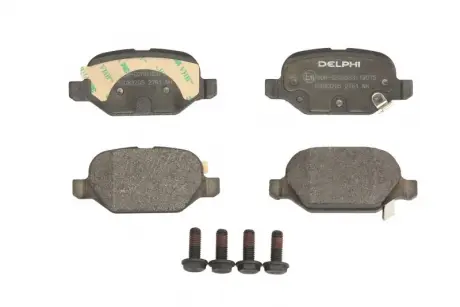 Тормозные колодки, дисковые Delphi LP2761