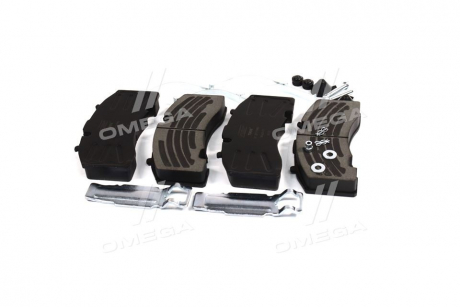 Колодка торм. диск. ECO-BRAKE (компл. На вісь) BPW RS-SB 4309T RIDER ST 29171PRO (фото 1)