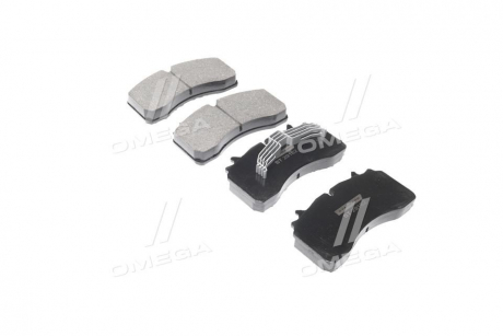 Колодка торм. диск. ECO-BRAKE (компл. На вісь) SAF RIDER ST 29162PRO (фото 1)