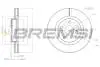 Тормозной диск перед. Camry V4 / V5 / RAV4 III / IV / Auris 06- (296x28) BREMSI CD7646V (фото 1)
