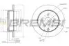 Тормозной диск зад. RAV 4 III / IV 06- (281x12) BREMSI CD7846S (фото 1)