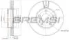 Тормозной диск перед. Mazda 3/5 03- (278x25) CD7311V
