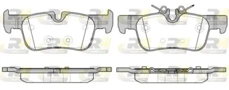 Колодки тормозные дисковые, к-кт. ROADHOUSE 2157300