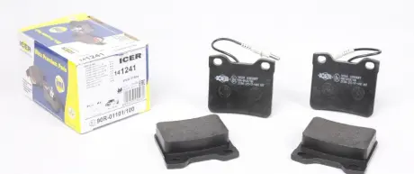 Колодки тормозные ICER 141241
