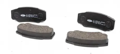 Гальмівні колодки ICER 141524-066