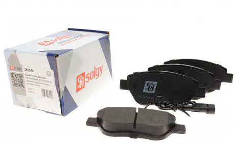 Гальмівні колодки SOLGY 209044