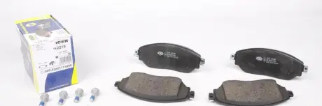 Гальмівні колодки ICER 142219