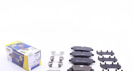 Колодки тормозные ICER 182120
