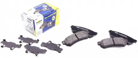 Гальмівні колодки ICER 182058