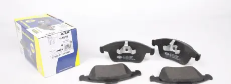 Гальмівні колодки ICER 181856