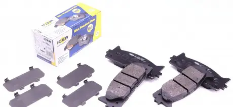 Гальмівні колодки ICER 181764