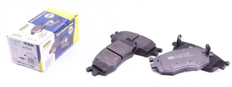 Гальмівні колодки ICER 181711