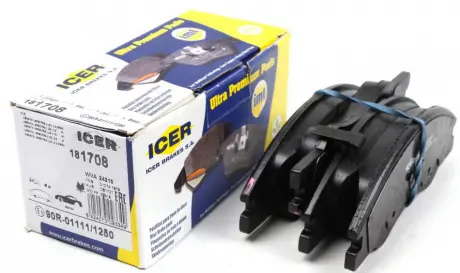 Колодки тормозные ICER 181708