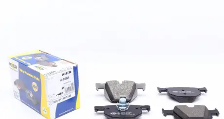 Гальмівні колодки ICER 181684