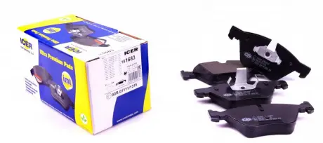 Гальмівні колодки ICER 181683